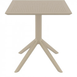 Стол уличный Siesta Sky Table 70 (бежевый)