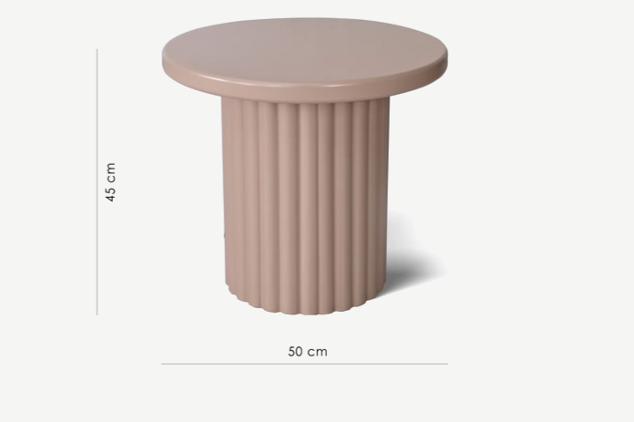 Стол кофейный CRV- Rafael, Caramel top caramel base 50 см