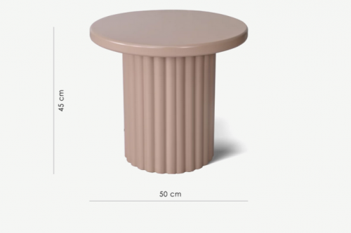 Стол кофейный CRV- Rafael, Caramel top caramel base 50 см