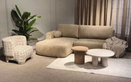 Стол кофейный CRV- Rafael, Caramel top caramel base 50 см