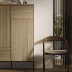 Комод высокий 2Д TOP- Виссо дуб 