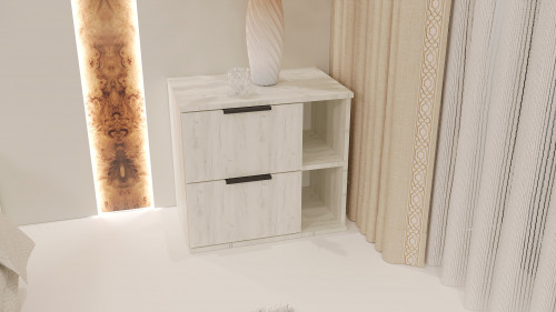 Тумба прикроватная левая/правая ViA- Сити СТ-3