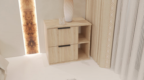 Тумба прикроватная левая/правая ViA- Сити СТ-3