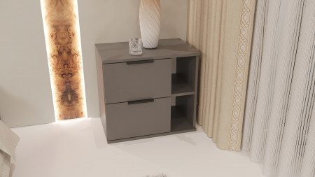 Тумба прикроватная левая/правая ViA- Сити СТ-3