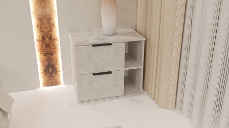 Тумба прикроватная левая/правая ViA- Сити СТ-3