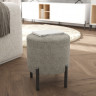 Пуф на ножках 43х35 KOD- Пуф-Ларго (ткань букле)
