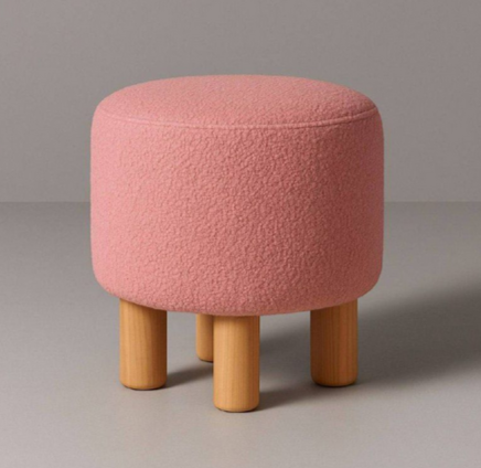 Пуф Mil- Rainbow 35х35х38 см Розовый (3002)