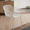 Стул пластиковый Kave Home QUINN CC1223S05 (белый)
