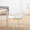 Стул пластиковый Kave Home QUINN CC1223S05 (белый)