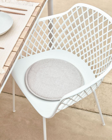 Стул пластиковый Kave Home QUINN CC1223S05 (белый)