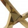  Стол стеклянный VTR- Т-317 (золото)