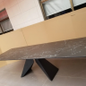 Стол керамический 200-300 см CON- SAPPHIRE BLACK MARBLE (Сапфир)  