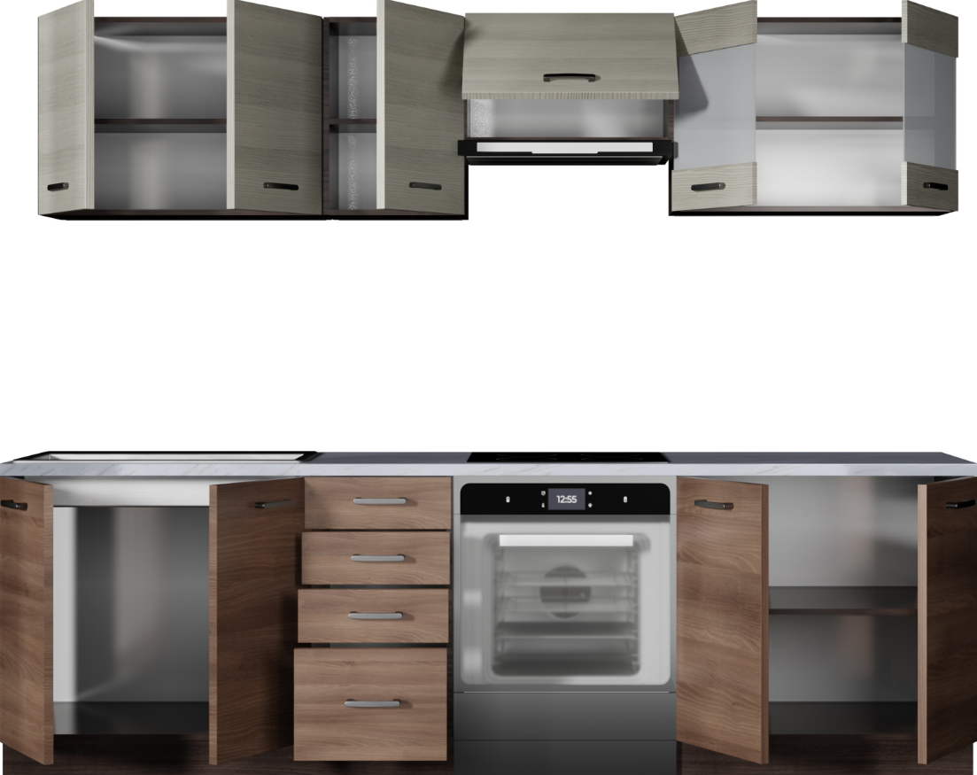 Кухня PL- HALMAR AMANDA 2 (260 см)