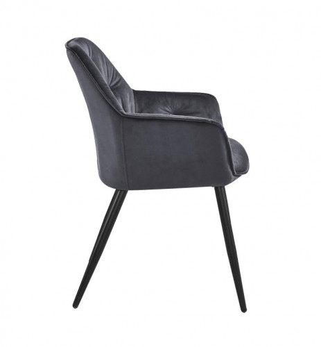 Стул Avn- BEL Grey Velvet серый