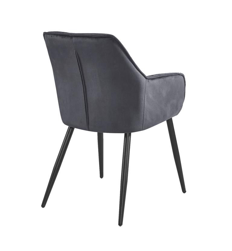 Стул Avn- BEL Grey Velvet серый