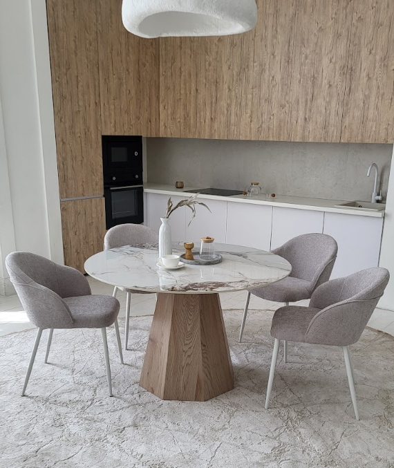 Стул обеденный VTR- М-236 оксфорд + белый