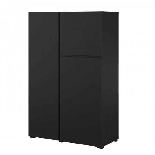 Комод на 3 двери Helvetia ASYMETRIC 24W3OA46 (черный оникс)