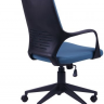 Кресло офисное AMF- URBAN LB черный/ тк синий