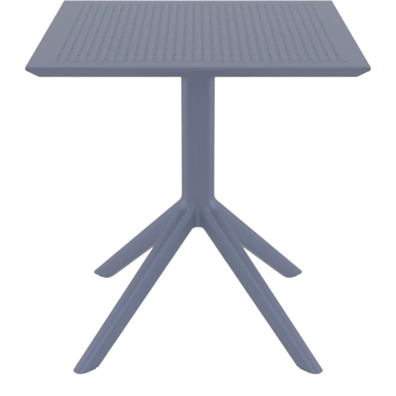 Стол уличный Siesta Sky Table 70 (серый)