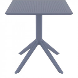Стол уличный Siesta Sky Table 70 (серый)