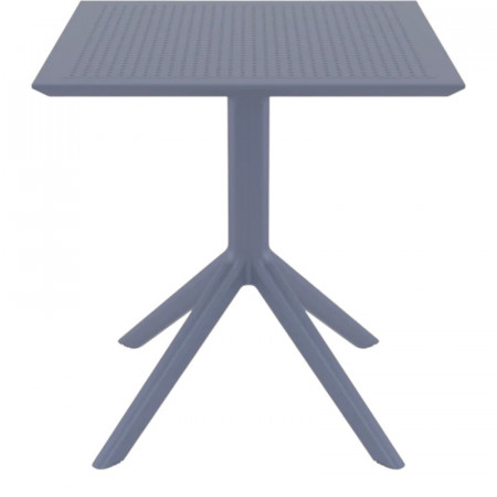 Стол уличный Siesta Sky Table 70 (серый)