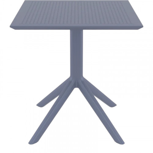 Стол уличный Siesta Sky Table 70 (серый)