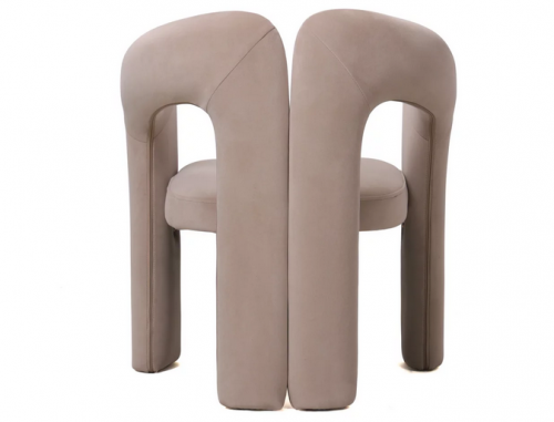 Кресло CRV- Mason Greek marble velvet,бежевый