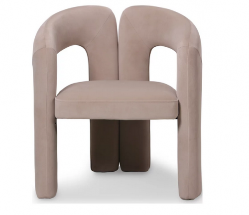 Кресло CRV- Mason Greek marble velvet,бежевый