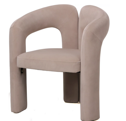 Кресло CRV- Mason Greek marble velvet,бежевый