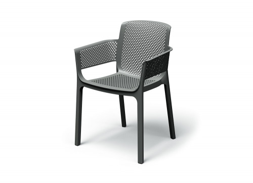Кресло обеденное уличное VLL- FERNE Nexo (серый, антрацит)
