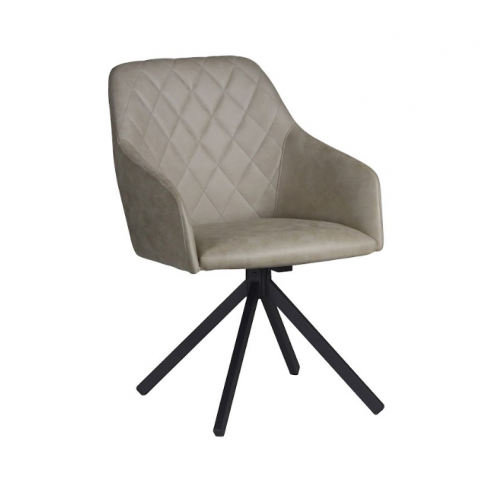 Стул EXM- RARRA бежевый ткань под набук