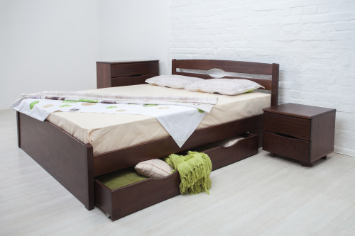 Кровать Ликерия Люкс "Мария" BIO- с ящиками 140*200