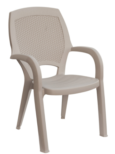 Кресло из полипропилена GRANDSOLEIL CA- MAXI ARMCHAIR PALOMA RATTAN