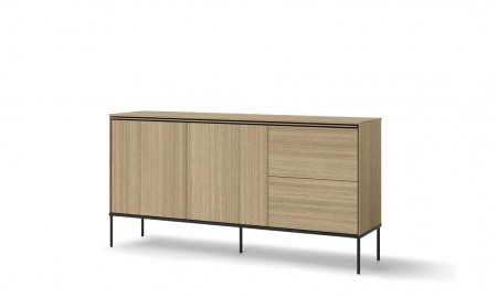 Комод 2Д2Ш TOP- Виссо дуб