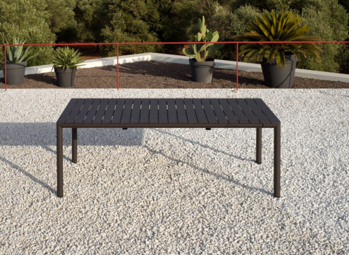 Стол Nardi DEI- Tevere Extensible 210 ANTHRACITE