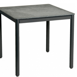 Стол алюминиевый Alexander Rose TEA- PORTOFINO LITE STONE SQUARE TABLE 0.8M X 0.8M 