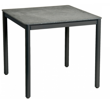 Стол алюминиевый Alexander Rose TEA- PORTOFINO LITE STONE SQUARE TABLE 0.8M X 0.8M 