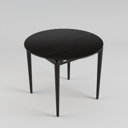 Стол обеденный LVK- Eclipse 100(+40) массив ясеня 