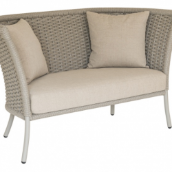 Софа 2-местная Alexander Rose TEA- CORDIAL LOUNGE SOFA (CURVED TOP) - BEIGE ROPE