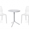 Комплект Nardi DEI- стол Step + 2 стула Doga Bistrot, Bianco