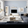 Полка Perfect Home Arco (Marco) 138 белый глянец/дуб грандсон 