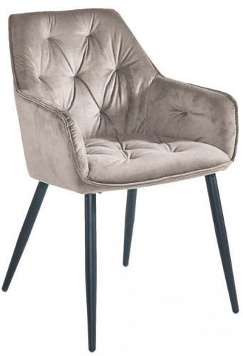 Стул Avn- BEL Taupe Velvet серо-коричневый