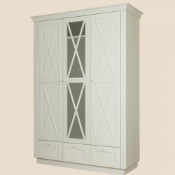 Шкаф 3-дверный MBC- Кантри