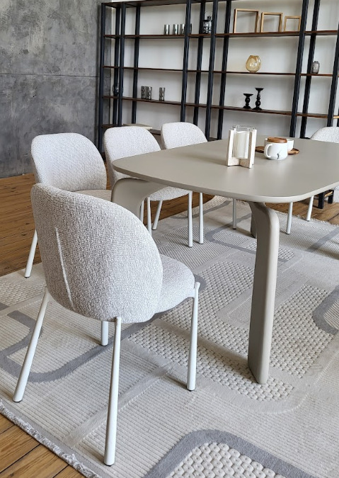 Стул обеденный VTR- М-238 клауд + белый