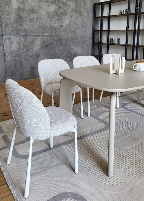 Стул обеденный VTR- М-238 клауд + белый