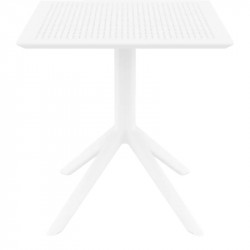 Стол уличный Siesta Sky Table 70 (белый)