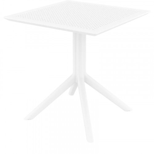 Стол уличный Siesta Sky Table 70 (белый)