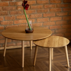 Стол журнальный PVL- Twin  (диаметр 88 см)   