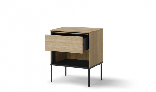 Прикроватная тумба TOP- Виссо 1ш дуб