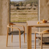 Стул Kave Home GLYNIS CC0555S15 (бежевый/черный)